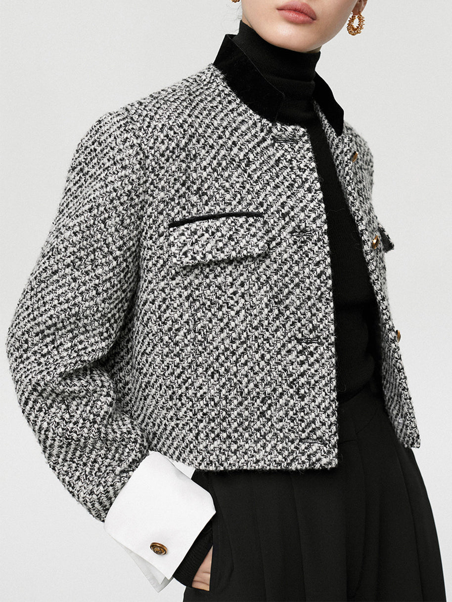 WW | Boucle Crop Blazer