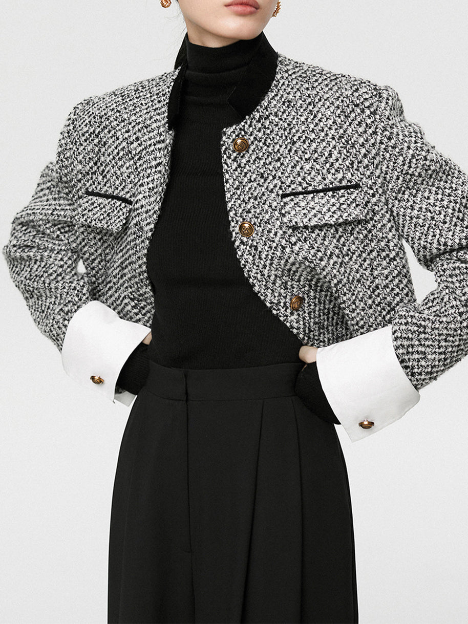 WW | Boucle Crop Blazer