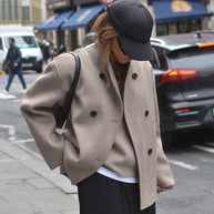 Courtney™ - Trendige Oversize-Jacke mit Knopfverschluss