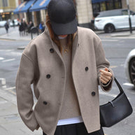 Courtney™ - Trendige Oversize-Jacke mit Knopfverschluss