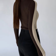 WW | Rollkragenpullover mit Langen Ärmeln für Damen