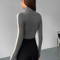 WW | Rollkragenpullover mit Langen Ärmeln für Damen