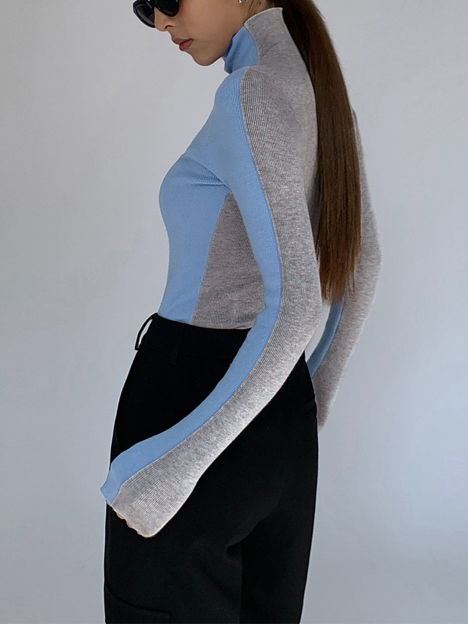 WW | Rollkragenpullover mit Langen Ärmeln für Damen