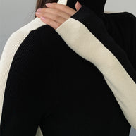 WW | Rollkragenpullover mit Langen Ärmeln für Damen