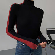 WW | Rollkragenpullover mit Langen Ärmeln für Damen