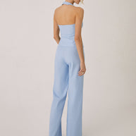 WW | Elegantes Zweiteiliges Satz Mit Weste & Weitbein Hose