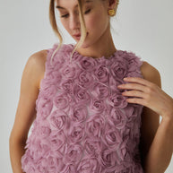 WW | Romantische Mehrfarbige Bluse
