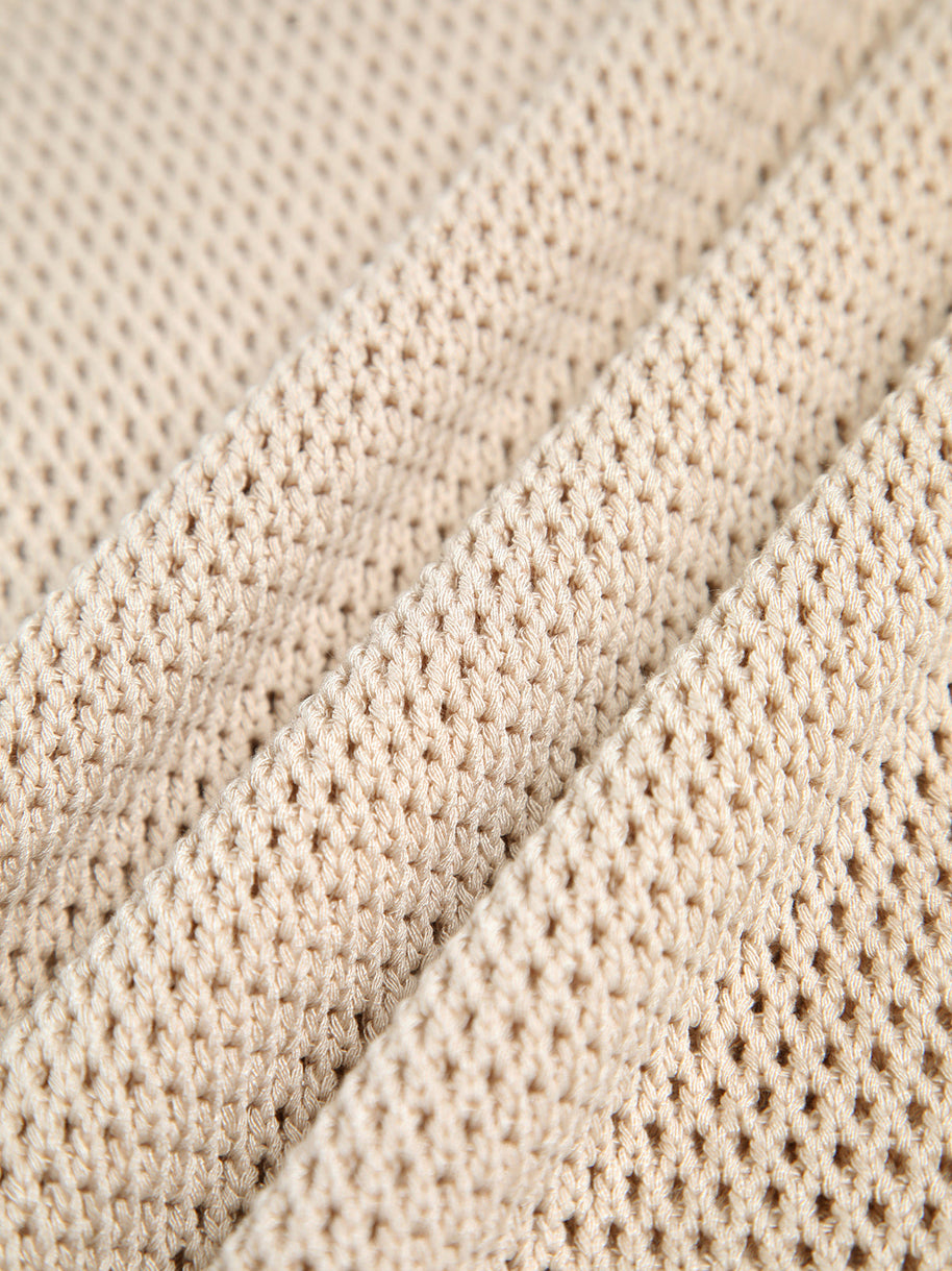 WW | Strick Hohles Festes Tank Top