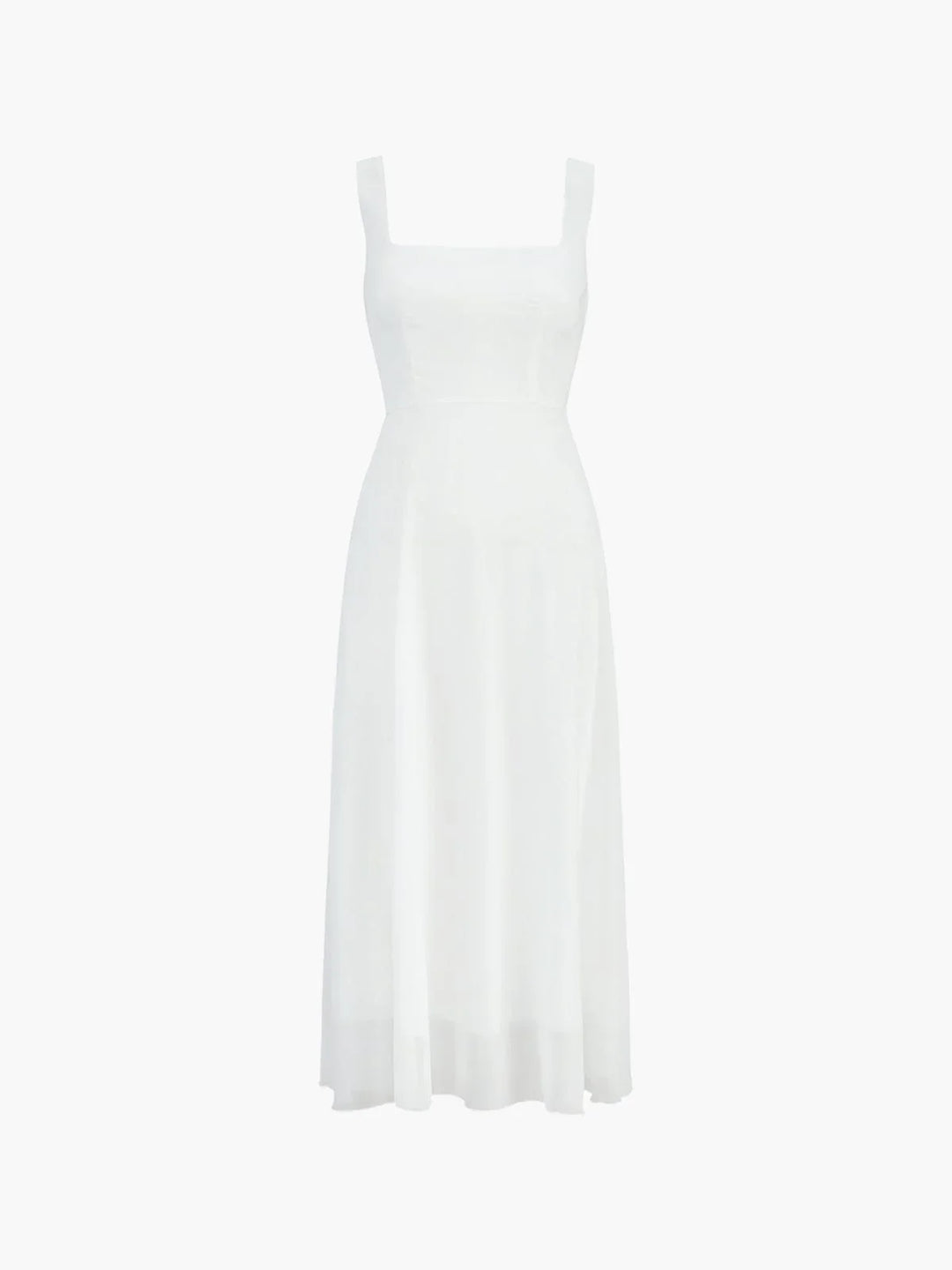W&W Mode | Modernes Ärmelloses Maxikleid Mit Hoher Taille Für Frauen