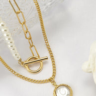 WW | Faux Perlen Schmuck Halskette