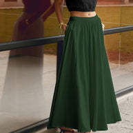 WW | Leinen Gefalteter Maxikilt