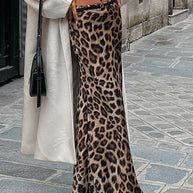 WW | Leopardenmuster Slim Maxi Rock