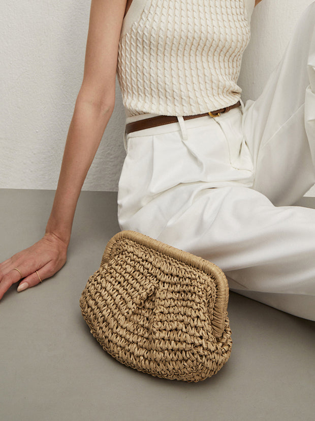 WW | Stroh Clutch Bag