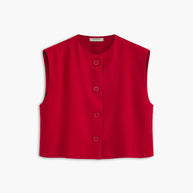 WW | Freizeit Ärmelloses Knopfwesten