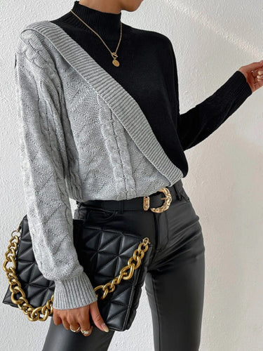 WW - Lässiger Asymmetrischer Damenpullover