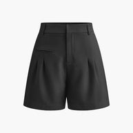 WW | Semi Transparent Mittlere Taille Kurze Hosen Ohne Gürtel