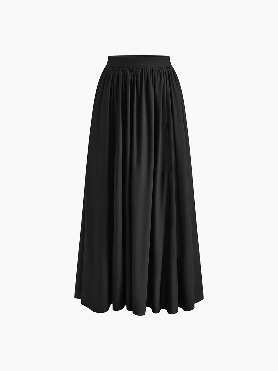 WW | Leinen Gefalteter Maxikilt