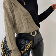 WW - Lässiger Asymmetrischer Damenpullover