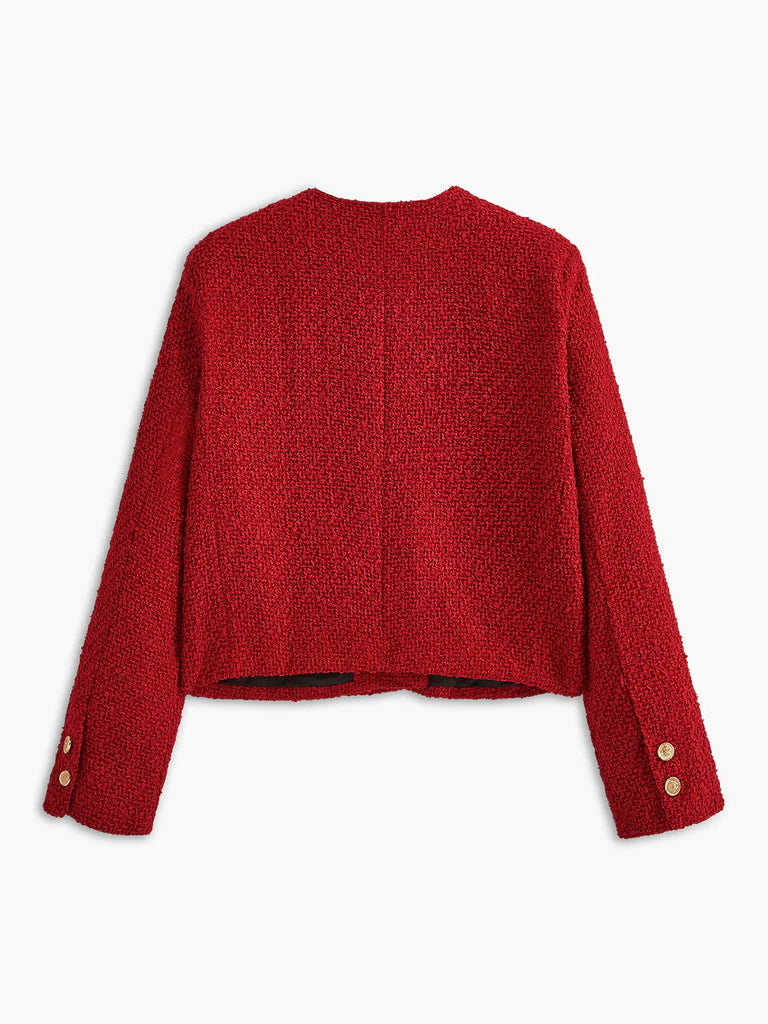 WW | Knopf Tweed Jacke