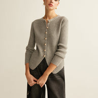 WW | Damen Pullover mit Knöpfen
