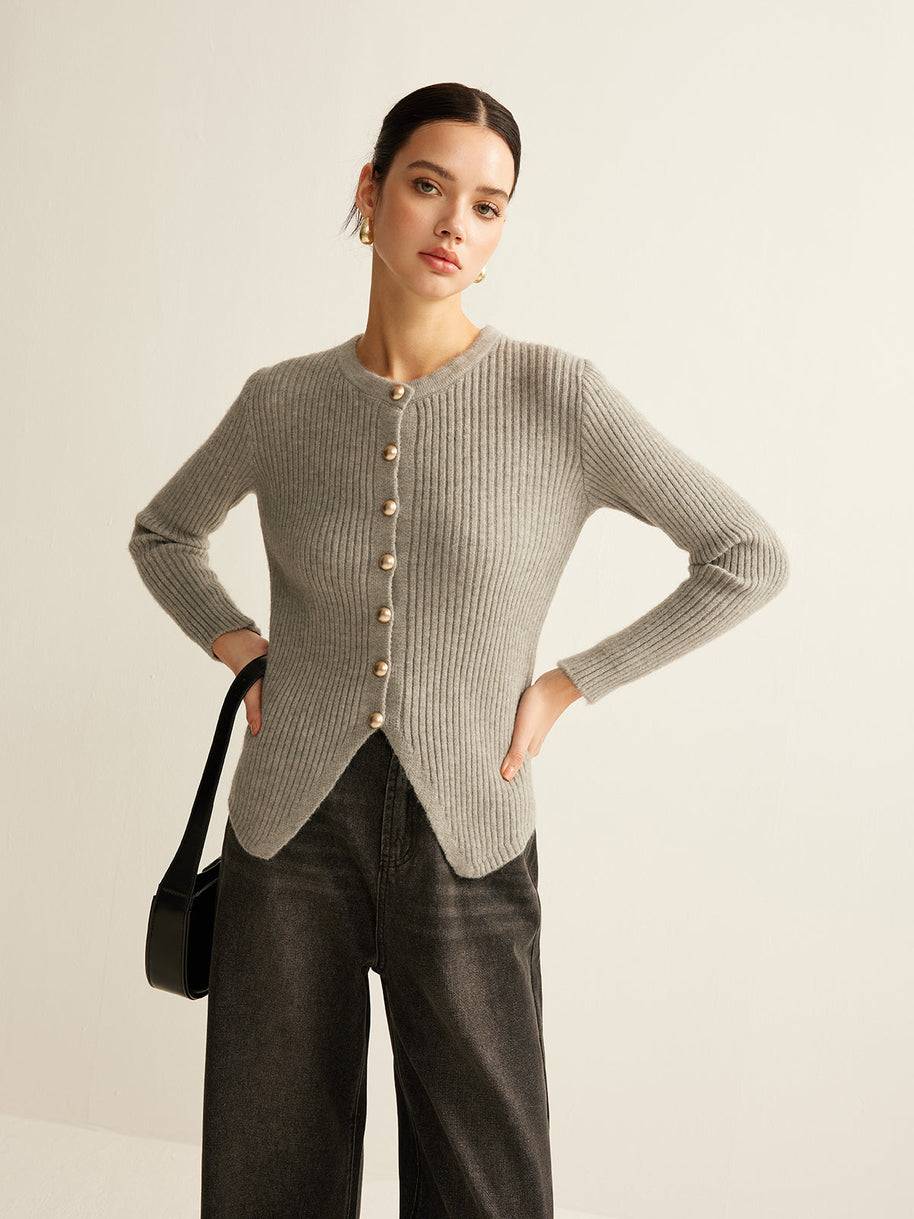 WW | Damen Pullover mit Knöpfen