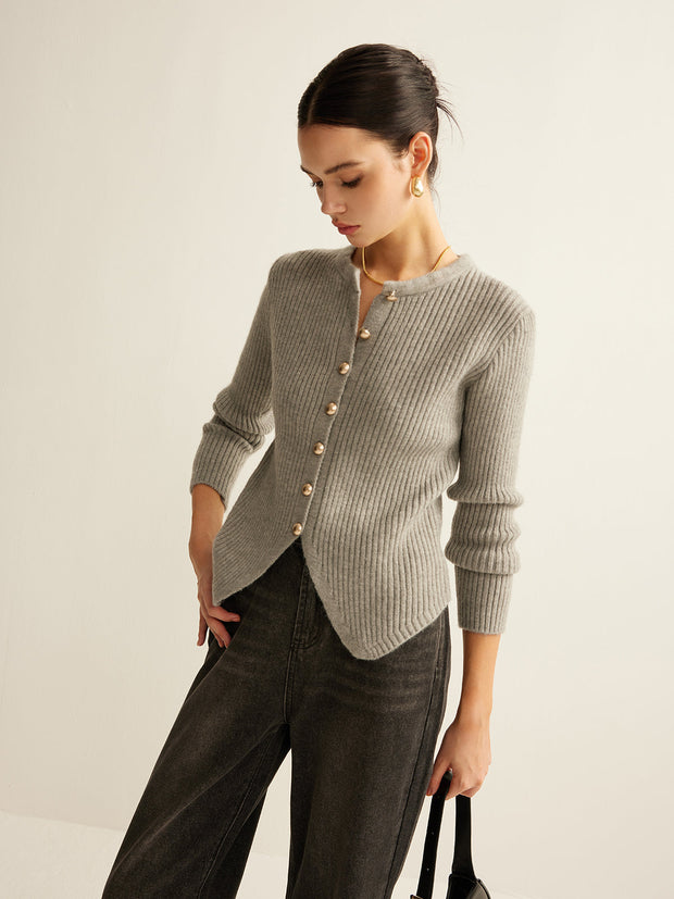 WW | Damen Pullover mit Knöpfen