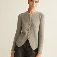 WW | Damen Pullover mit Knöpfen