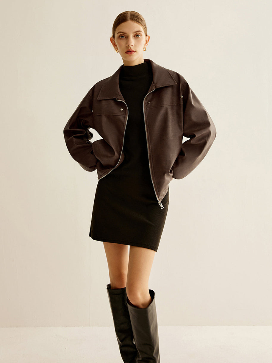 WW | Shift PU-Lederjacke