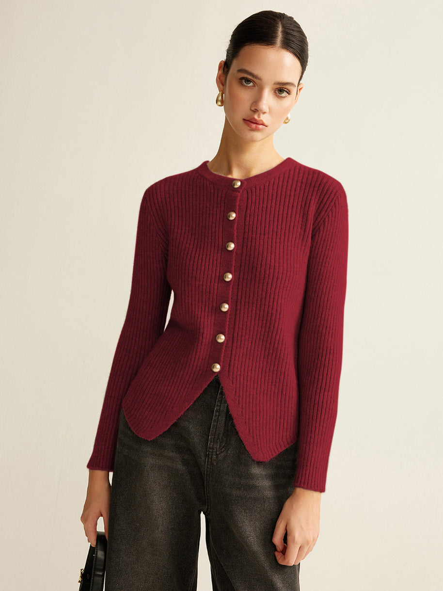WW | Damen Pullover mit Knöpfen