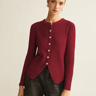 WW | Damen Pullover mit Knöpfen