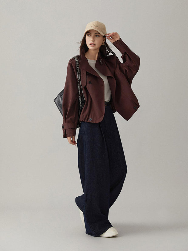 WW | Vintage lockere Trenchcoat