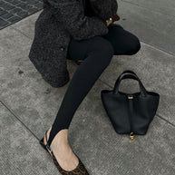 WW | Leopard Kitten Slingback Pumps
