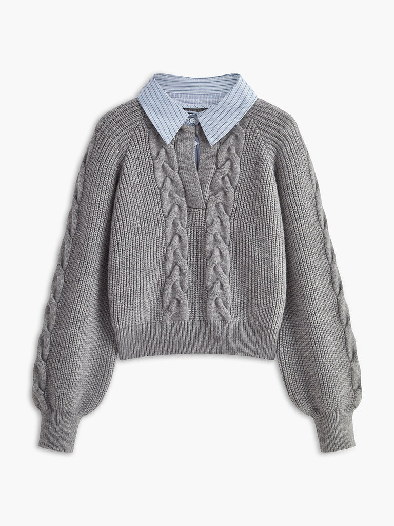 WW | 2 in 1 Twist Polo-Pullover