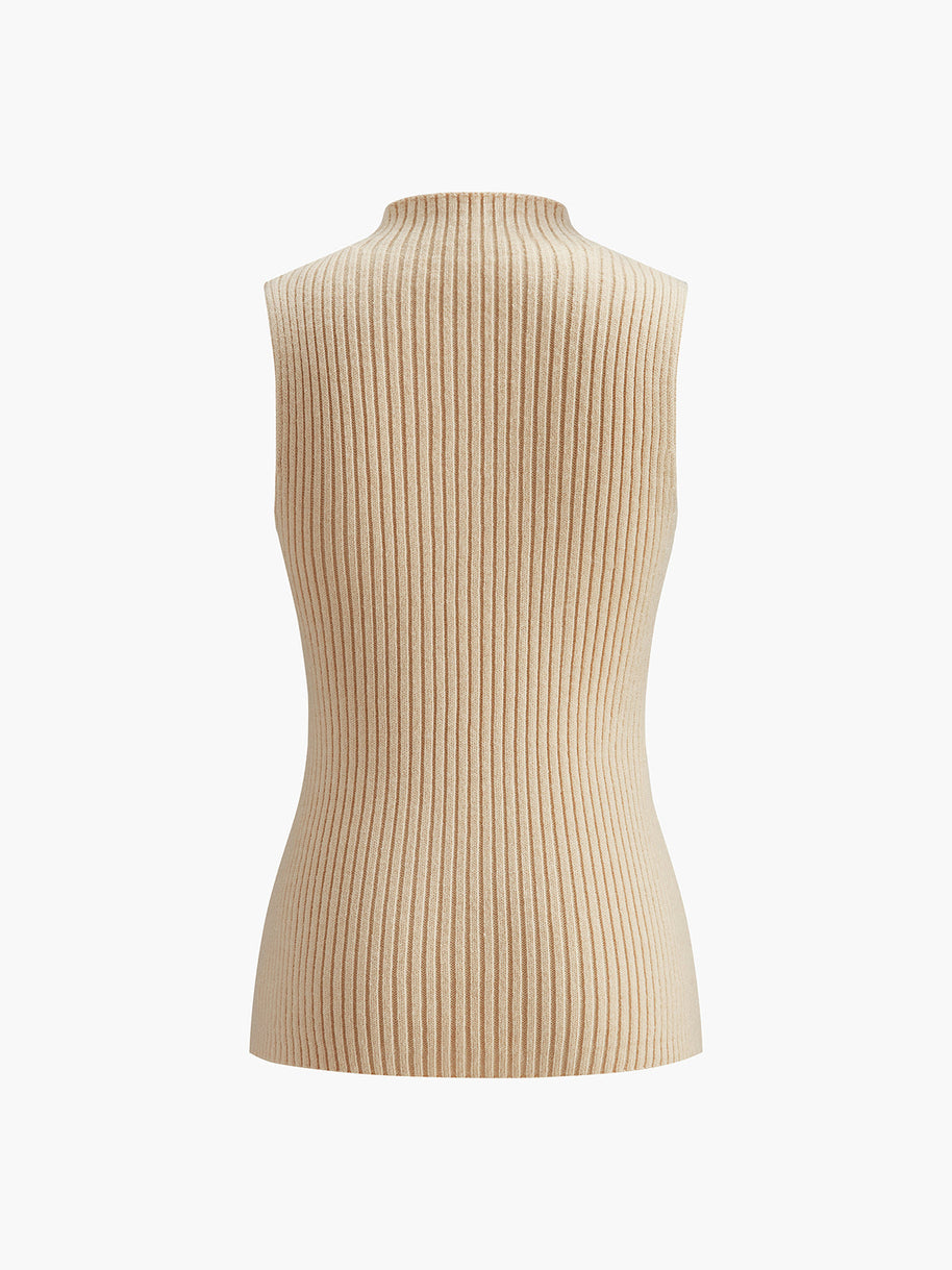 WW | Minimalist Gesäßausschnitt Ripp Top