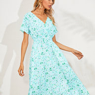 WW | Damen Kleid mit Blumenmuster