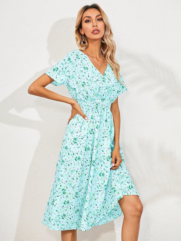 WW | Damen Kleid mit Blumenmuster
