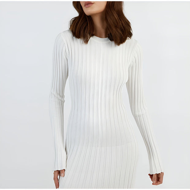 WW | Maxi Strickkleid