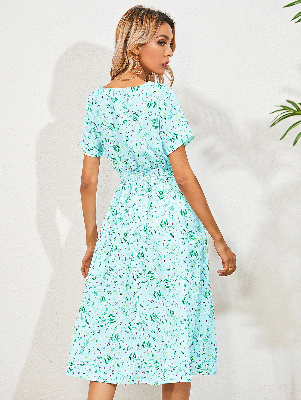 W&W Mode | Damen Kleid mit Blumenmuster