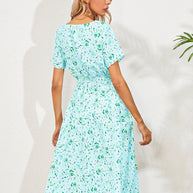 WW | Damen Kleid mit Blumenmuster