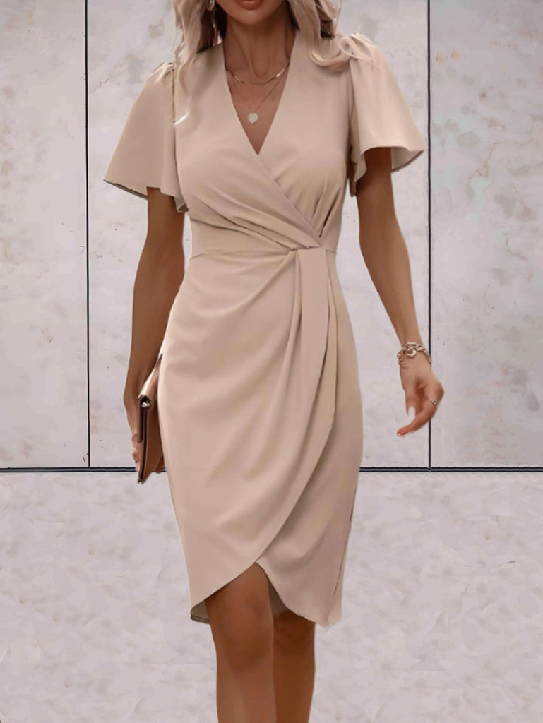 WW | Bianca Elegante V-Ausschnitt, Leichte Stoffe, Blumenmuster Perfekt für Sommer und Frühling