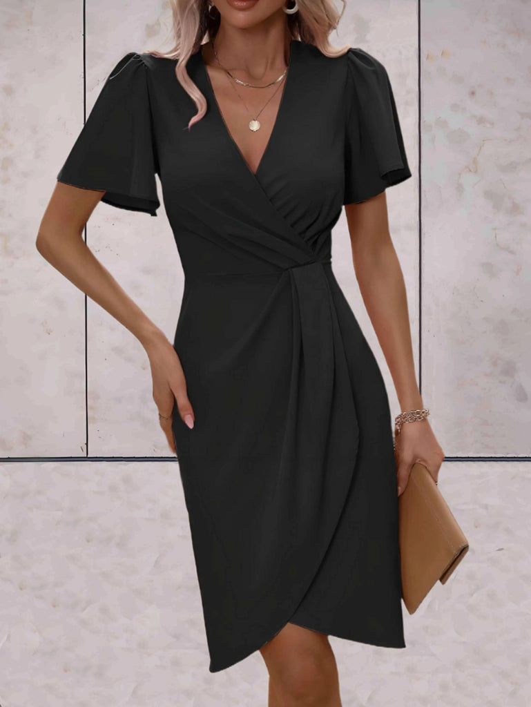 WW | Bianca Elegante V-Ausschnitt, Leichte Stoffe, Blumenmuster Perfekt für Sommer und Frühling
