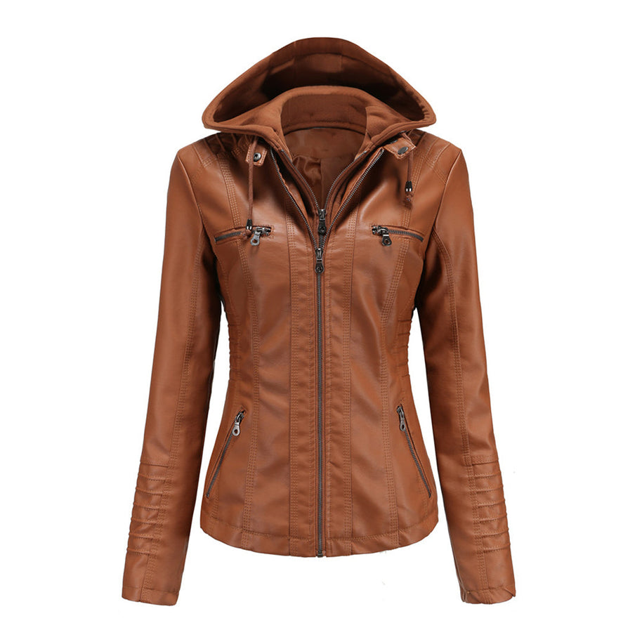 WW | Leder Damenjacke