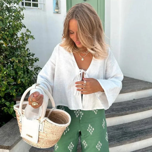 WW | Hemd mit Schnürung