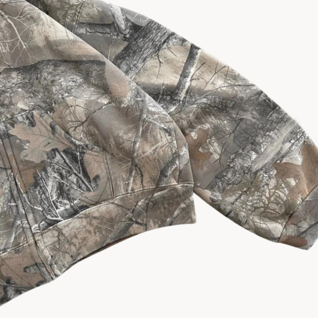 WW | Camo Kapuzenpulli Übergröße Komfort Und Stylischer Camo Look