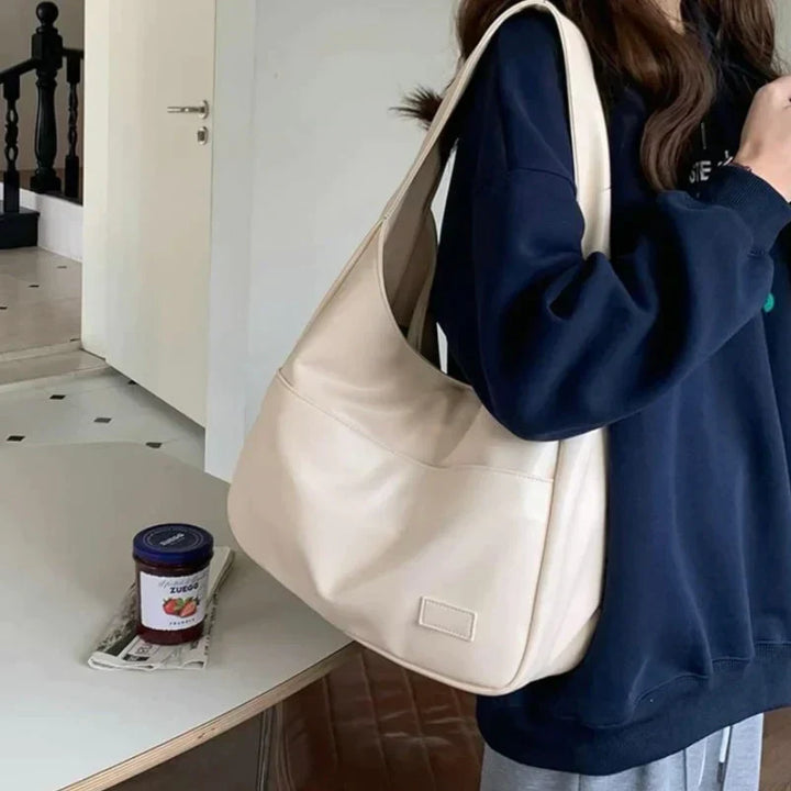 W&W Mode | Vegane Leder Hobo Tasche - Stilvoll und Nachhaltig für Damen