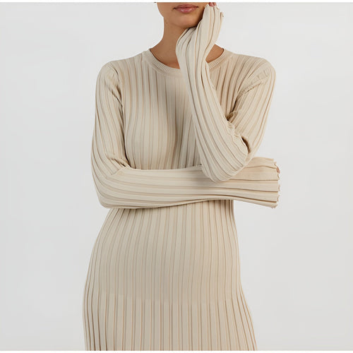 WW | Maxi Strickkleid
