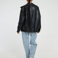 WW | Übergröße Lederjacke