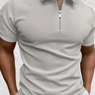 WW | Enganliegendes Poloshirt für Herren mit Reißverschluss