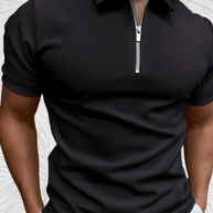 WW | Enganliegendes Poloshirt für Herren mit Reißverschluss