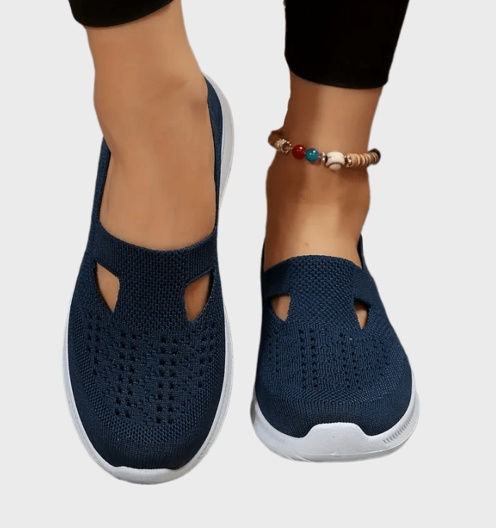 W&W Mode - Damen lässige Slip-on Turnschuhe